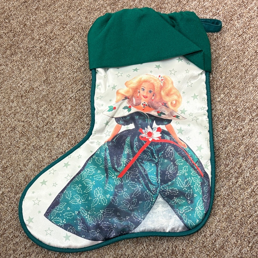 Brand new Hallmark Vintage Christmas Barbie Stocking for sale!